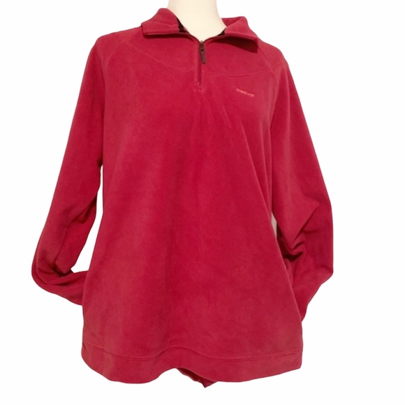 Reebok Women’s Quarter-Zip Fleece Pullover - Picture 3 of 8